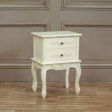 Antique cream bedroom furniture uk. French Antique Cream Bedside Bedroom From Breeze Furniture Uk