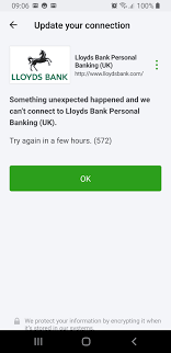 Lloyds bank corporate markets plc is authorised and regulated in the u.k. Problem Updating Bank Connections Lloyds Bank