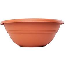 24 X9 24 Amazon Bloem Mb2124 46 Milano Planter Bowl 24 Inch Terra Cotta Planters Bowl Garden Pots