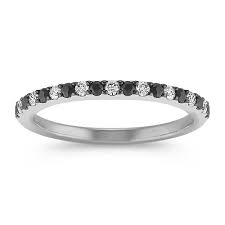 Black And White Diamond Wedding Band Black Sapphire And Diamond Wedding Band Diamond Wedding Bands Black Sapphire Diamond