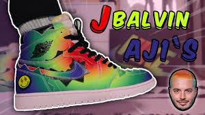 Desde la presentación en sociedad de las zapatillas, pocas han. Nike Air Jordan 1 Retro High J Balvin Review On Feet Youtube
