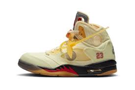 Maybe you would like to learn more about one of these? Off White X Air Jordan 5 Sail Official Images Hypebeast