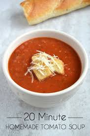 Quick Easy Homemade Tomato Soup Recipe Easy Homemade Tomato Soup Tomato Soup Homemade Tomato Soup Easy