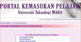 Setiap laluan mempunyai kos dan risiko tersendiri dapatkan nasihat daripada kaunselor/mentor di. Senarai Program Yang Ditawarkan Di Uitm