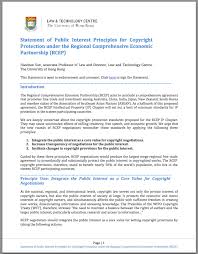 In this chapter, we look at the relationship between a person's right to privacy and the public's right to know about that person's life. Hku Legal Scholarship Blog Statement Of Public Interest Principles For Copyright Protection Under The Regional Comprehensive Partnership Ltc