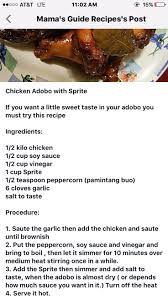Sprite Chicken Adobo Adobo Chicken Chicken Adobo Recipe Easy Recipes