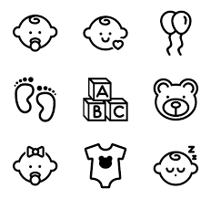 baby pack 1 100 free icons svg eps ps 1738794 png images pngio pngio com