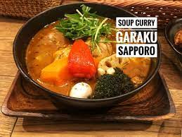 It's like curry, but soupier. Soup Curry Garaku Sapporo Food Review On Best Food In Hokkaido Mytravelbuzzg