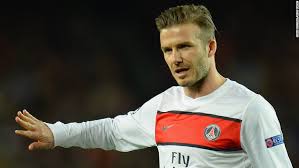 English football player david beckham greets french fans from psg in front of parc des princes throwing jerseys. Beckham Plays Final Home Match To Tears And Cheers Cnn