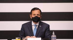 (divulgação/governo do estado de são paulo) o governador de são paulo, joão doria (psdb), tomou a segunda dose da vacina contra o coronavírus no dia 4 de junho, um mês após a primeira aplicação. Sao Paulo Governor Doria Tests Positive For Coronavirus