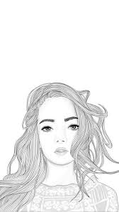 Find hd wallpapers for your desktop, mac, windows, apple, iphone or android device. Wallpaper Iphone Outline Drawings Girly Drawings Cute Drawings