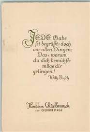 Keine Ak Geburtstag Gedicht Von Wilhelm Busch Ansichtskarten Center Onlineshop
