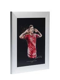 „czekał na to bardzo długo, ale udało mu się. Picture Lewandowski 41 Goals 30 X 21cm Official Fc Bayern Munich Store