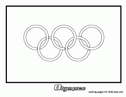 Here's a printable olympic flag colouring page for kids. Olympic Flag Coloring Page Coloring Home