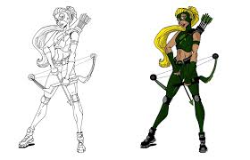 The original format for whitepages was a p. Young Justice Artemis With Compound Bow Cute Drawings Young Justice Drawings