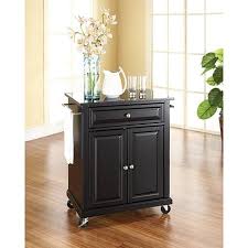 Maybe you would like to learn more about one of these? Crosley Solid Black Granite Top Portable Kitchen Cart Black 7743752 Hsn