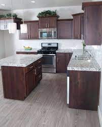 Kitchen color ideas cherry cabinets. Mocha Shaker Cabinets Kitchen Interior Cherry Cabinets Kitchen Kitchen Cabinet Design