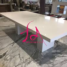 This Opulent Quartz Bespoke Large 2m Dining Table Is A Stunning Addition To Our Quartz Furniture Range And Is Ma Dining Table Dining Room Cozy Dining Table Top