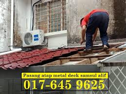 Baja banjar zincalume menyandang susunan resin jernih yang. Pasang Atap Metal Deck Dan Pasang Awning Samsul Alif 017 645 9625 Services Home Services Renovations On Carousell