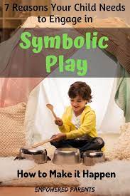 As humans and as members of a society, we learn to understand through our interaction with symbols, including the letters of our language that make up. The Importance Of Symbolic Play Examples And Ideas Gratitude Journal For Kids Kids Journal Learning Through Play