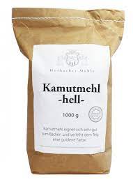 Kamutmehl hat im vergleich zu anderen mehlsorten einen besonders hohen eiweißgehalt und ist klebriger. Kamutmehl Hell 1kg Horbacher Muhle