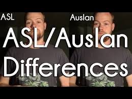 Auslan dates back around 200 years, when british, irish and scottish immigrants brought sign language to australia. Asl Vs Auslan Deaf Awareness Month Youtube