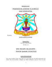 Pada faktanya tidak semua orang mengetahui bagaimana caranya agar terlihat bugar. Makalah Olahraga Kebugaran Jasmani Docx Makalah Pendidikan Jasmani Olahraga Dan Kesehatan Tentang Kebugaran Jasmani Disusun Oleh Luh Natya Tanaya Course Hero