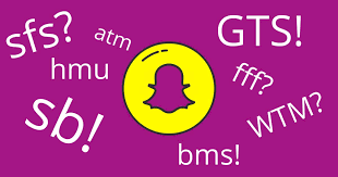 Check spelling or type a new query. A Guide To Snapchat Acronyms And Text Speak