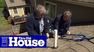 Because gable units are visible and can impact the curb appeal of a home, some homeowners choose a more decorative version. How To Fix A Leaking Rooftop Vent Pipe This Old House Youtube