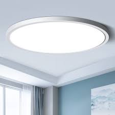 LED Ceiling Light Flush Mount, 12inch 24W 6000K Cold White Ceiling Light,  3200LM Bright Round Lighting Fixtures, Flat Slim Ceiling Lights for Bedroom  Kitchen Living Room Stairwell - Amazon.com