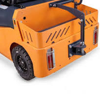 6 Ton Electric Tow Tractor With Full Closed Cabin ...