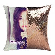 Thank you for making my birthday truly special with the wonderful birthday wishes and gifts. Wonderful Personalized Sequin Magic Pillow Birthday Gift Best Personalized Gifts Unique Uncommon Gifts Giforue