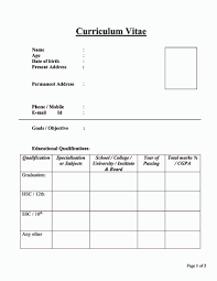 Sometimes your cv formatting could be making it difficult for recruiters to see your skills and cause irritation in the process, which will result in your cv being overlooked. Simple Cv Format Picture Density