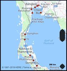 What Is The Distance From Hat Yai Thailand To Pattaya Thailand Google Maps Mileage Driving Directions Flying Distance Fuel Cost Midpoint Route And Journey Times Mi Km