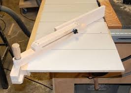 John Heisz S Homemade Table Saw Diy Table Saw Fence Homemade Tables Table Saw