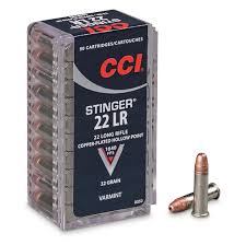 cci stinger hyper velocity 22lr cphp 32 grain 50 rounds