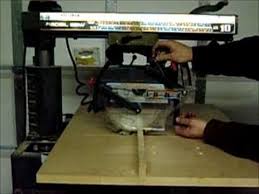 The yoke is indexed at 0 ° and locked. 54 Radial Arm Saw Ideas In 2021 Radial Arm Saw Woodworking Radial Arm Saw Table