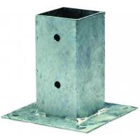 7 x 7 cm ou 9 x 9 cm. Support De Poteau A Visser Burger 7 X 7 Cm Grillage Cloture Portail Grillage Occultation Jardin Exterieur