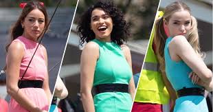 Tv guide chose the powerpuff girls as no. Live Action Powerpuff Girls Reboot Costumes Photos Popsugar Fashion