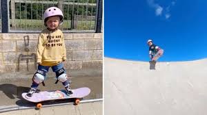 She has brown hair with a fringe that goes past her waist. Skateboarderin Verletzt Sich Schwer Und Sendet Starke Botschaft Stern De