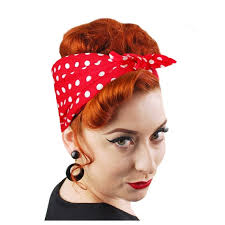 Red Polka Dot Bandana