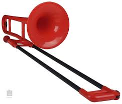 The last thing this world needs is another sad trombone. Pbone Plastic Trombone Red Posaune
