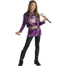 Luaaaaaag | hannah montana outfits, hannah montana, hannah. Hannah Montana Purple And Black Ensemble Girl S Costume Card Party Giant