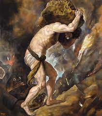 Master Study Sisyphus Titian 1548 9 Luke Oram On Artstation At Https Www Artstation Com Artwork Art Deco Paintings Greek Paintings Renaissance Paintings