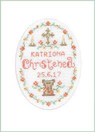 Preview — stitch alphabets & numbers by felicity hall. Complete Kit On 16 Aida Cross Stitch Greeting Card For A Confirmation In Blue