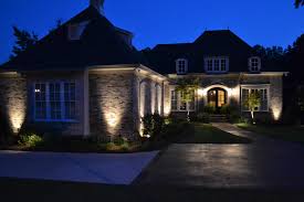 Nice Front Yard Lighting Landscape Designs For Your Home Front Yard Lighting House Front Exterior House Lights