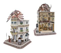 Harry Potter Diagon Alley Gringotts Bank 3d Jigsaw Puzzle Pdk