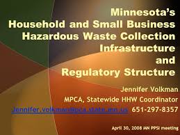 Minnesotas Household And Small Business Hazardous Waste