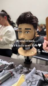 Male Mannequin Head Beard