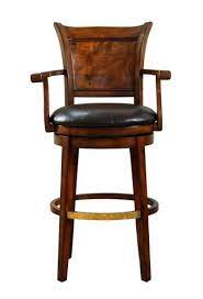 The height range is 24 to 32 inches (a good range for either kitchen counter or bar). Swivel Bar Stools With Arms Swivel Bar Stool With Top Grain Leather Seat By Global Distinctio Leather Swivel Bar Stools Designer Bar Stools Swivel Bar Stools